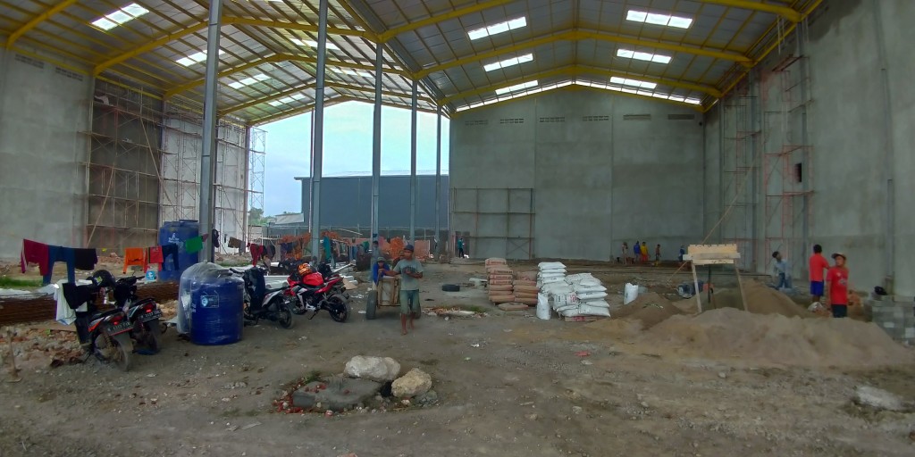 Gudang Bangunan Baru Dinding Tinggi 14.5 m di Delta Silikon Cikarang — foto 5