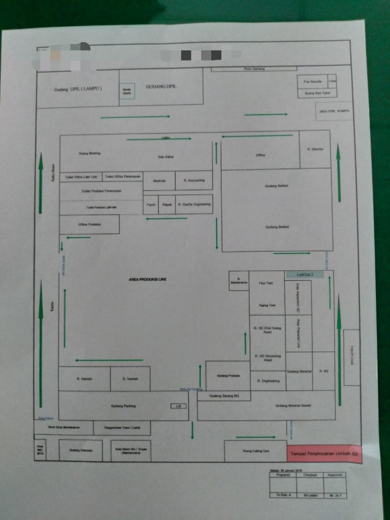 Gudang Strategis Ex Pabrik di Pinggir Jalan Raya Jababeka Cikarang — foto 5