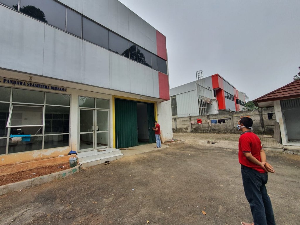 Gudang Termurah Dijual Sudah Renovasi di Jababeka 2 Cikarang dkt Delta Silicon Lippo Cikarang — foto 4