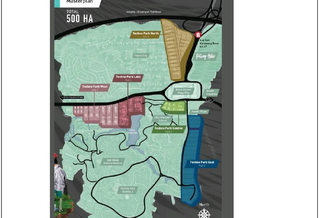 Gudang-Pabrik Delta Silicon Techno Park Karawang,Tanah Kavling Industri Karawang KIIC-KNIC