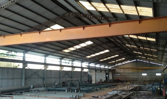 Dijual Gudang Eks Workshop Di Jl. Raya Kalimalang Tambun Selatan, dekat MM2100 Cibitung, Bekasi