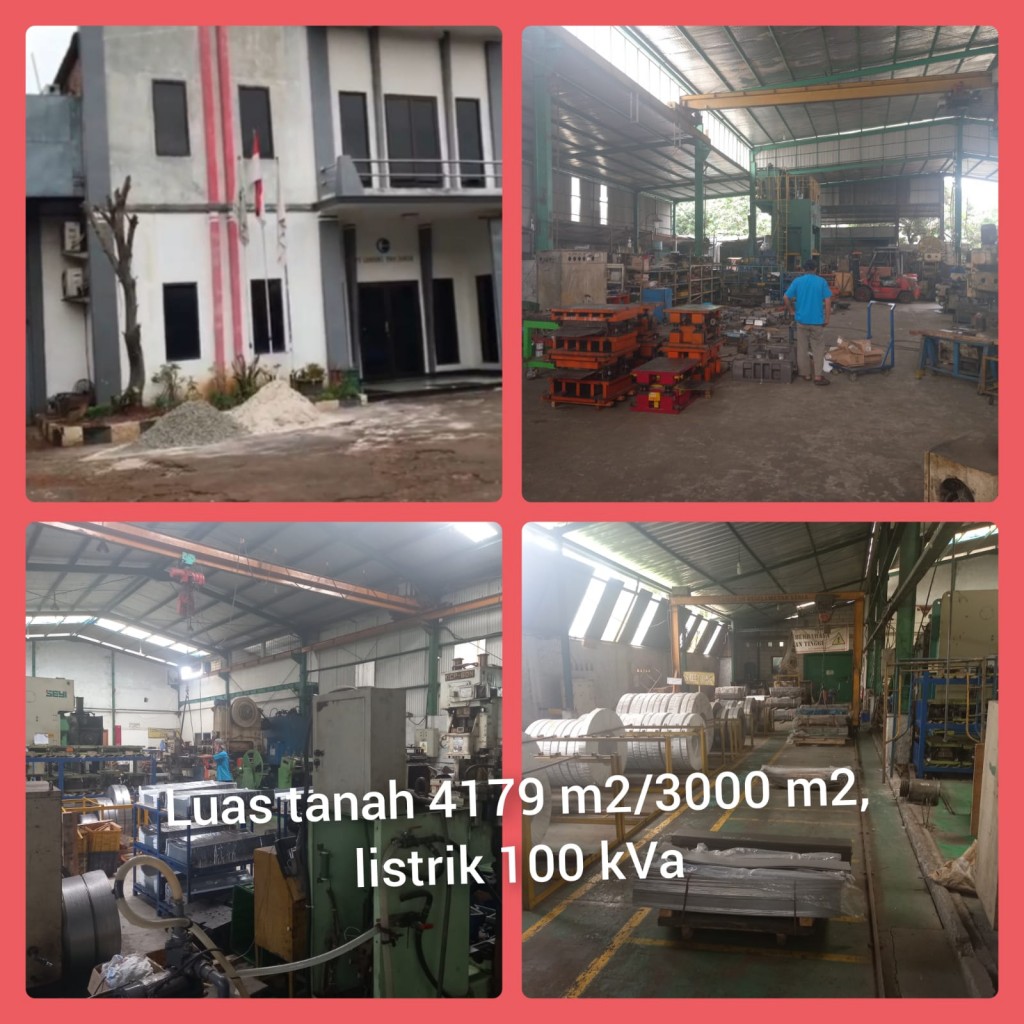 Dijual Gudang Workshop di Cikarang, Pinggir Jalan Raya Serang-Cibarusah, Cikarang dekat Delta Silicon 8 — foto 1
