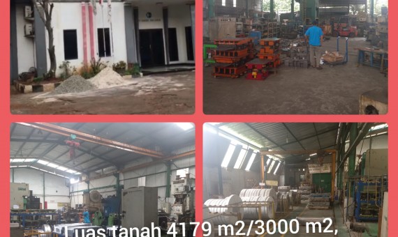 Dijual Gudang Workshop di Cikarang, Pinggir Jalan Raya Serang-Cibarusah, Cikarang dekat Delta Silicon 8