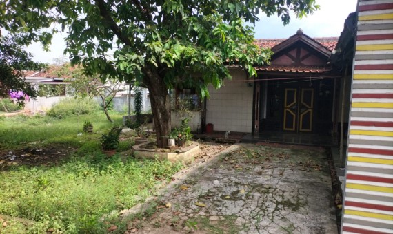 Dijual Tanah Bonus Rumah di Pinggir Jalan Raya Wadas Karawang, dkt KIIC
