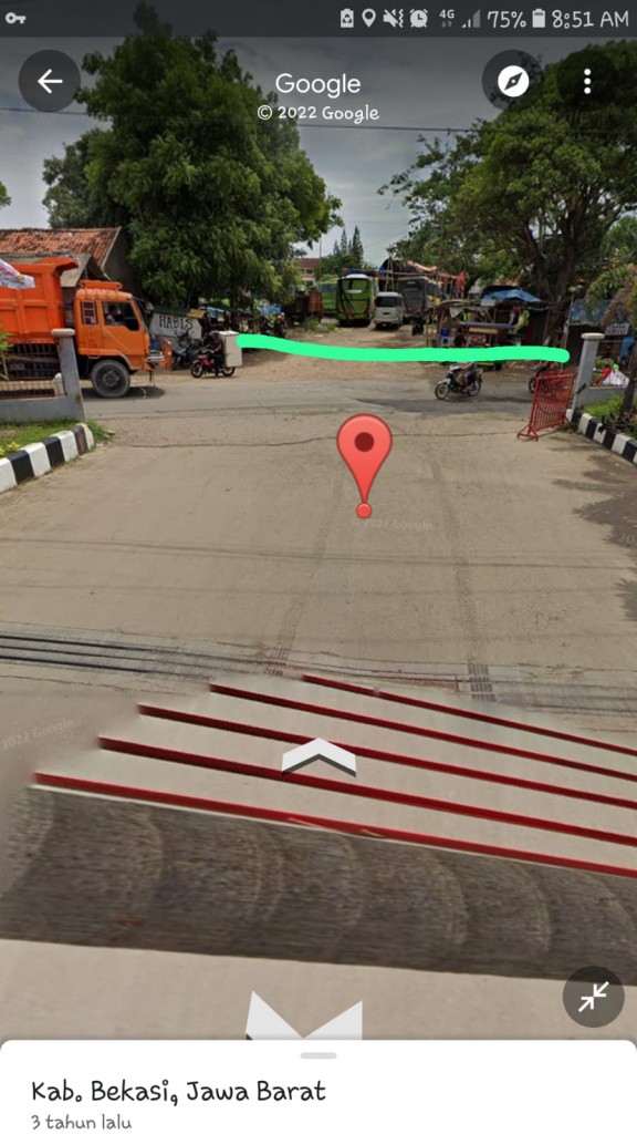Dijual Tanah Cocok Untuk Gudang, Parkiran Mobil, Perumahan. di Cikarang Pusat, dkt Jababeka 2 — foto 2