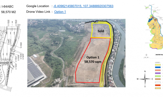 Dijual Kavling Industri Surya Cipta Karawang,dkt Subang Smartpolitan